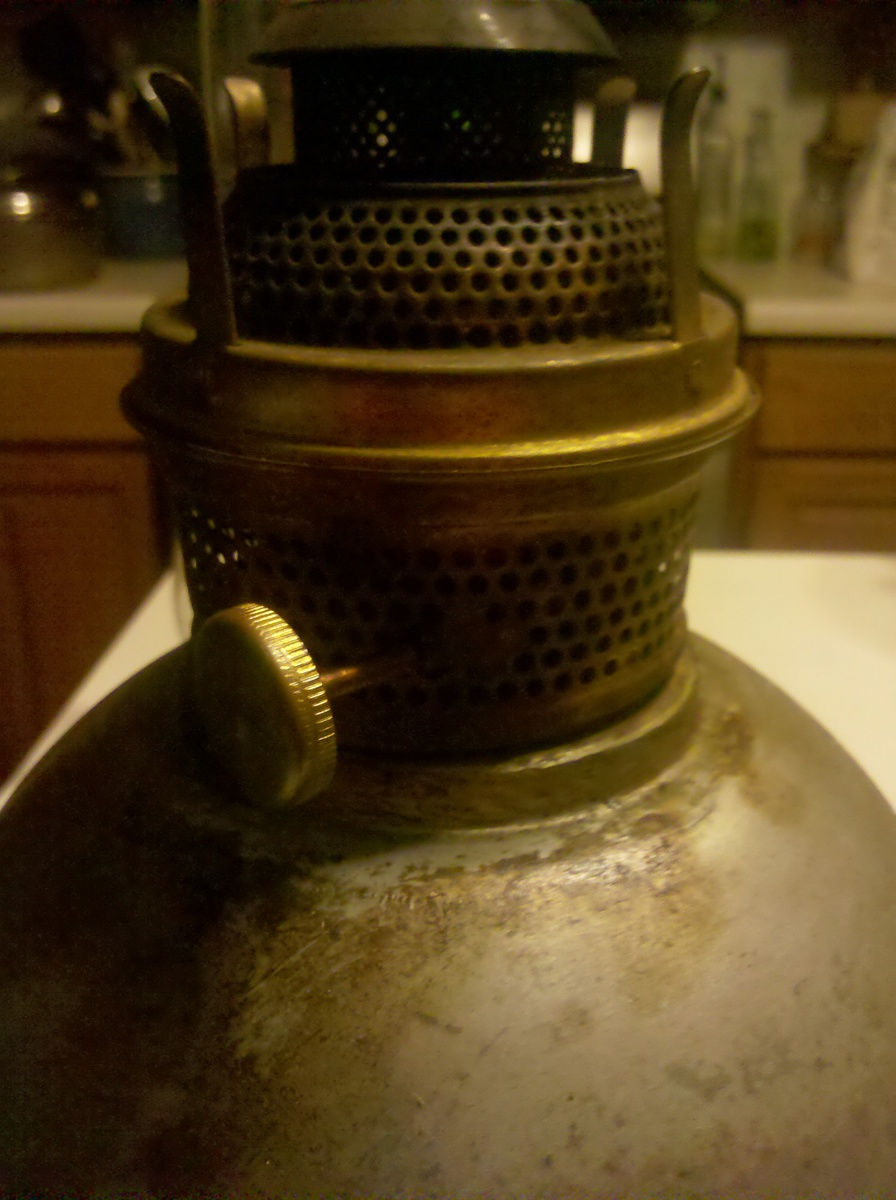 Metal oil lamp Collectors Weekly