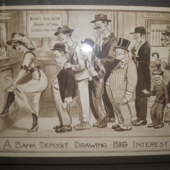 A Bank Deposit Drawing Big Interest !