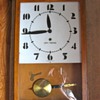 Seth Thomas Oak Art Deco Regulator Clock