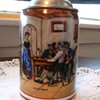 Set of 6 Salt Glaze Steins - ?? Age (Marks altered?) NOT FOR SALE