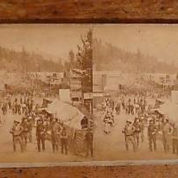 1876 Deadwood South Dakota stereoview - Photographs