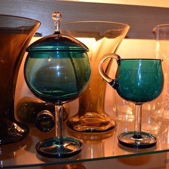 Harlekiini by Nanny Still (Riihimäen Lasi Oy 1959) - Art Glass