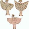 Homemade and Handmade Paper Dolls Folk Art collection Jim Linderman
