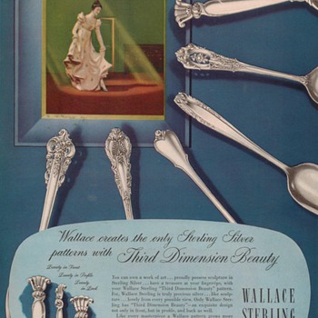 1950 Wallace Sterling Advertisements 1