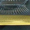 Heisey Bowl with Gold Overlay