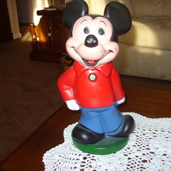 vintage micky mouse bank