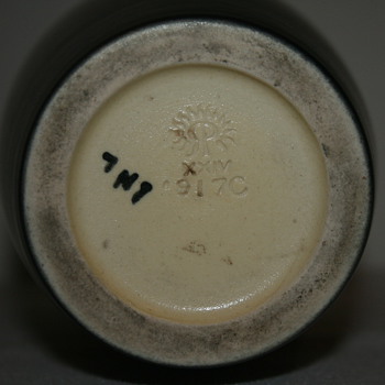 Red Vellum Vase XXIV - Art Pottery