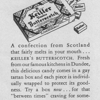 1950 - Keiller's of Dundee Advertisements