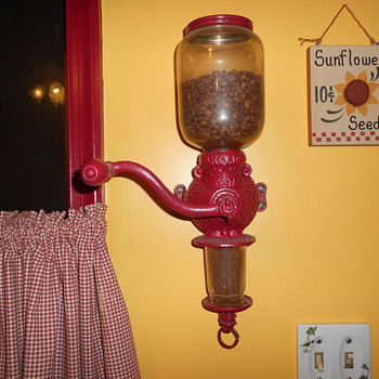 Arcade Crystal coffee grinder