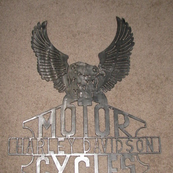  Harley Davidson Advertising (Hand Made)
