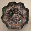Peacock Urn Carnival Glass Bowls
