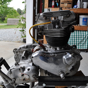 Vintage TR5 Triumph  - Motorcycles