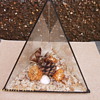 Triangular glass diorama - Victorian?
