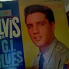 Hal Wallis presentation ELVIS in G. I. BLUES record