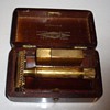 1922 Gillette safety razor w/box & blade case.