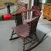 William ans Mary halfback rocking chair