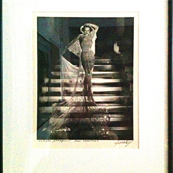 Joan Crawford photo by George Hurrell. Artist Proof signed one of a kind. - Photographs