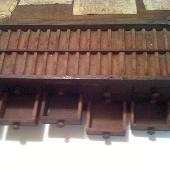 My favorite lil wood box....I store my Redline Hotwheels in here