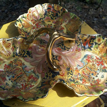 Three Leaf Chinese Tray - Asian