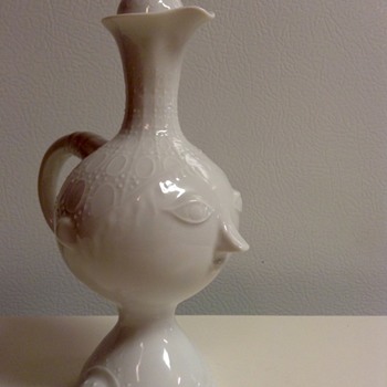 Rosenthal Porcelain Bjorn Wiinblad Romance Romanz Studio Line Cruet - Art Pottery