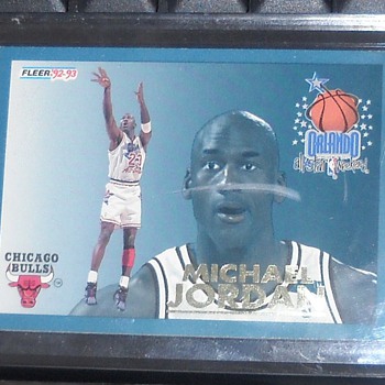 Michael Jordan 92-93 Fleer All-Star - Basketball