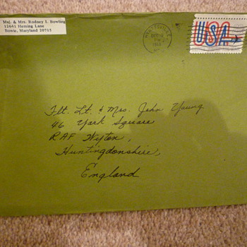 American Forces envelope. 1969