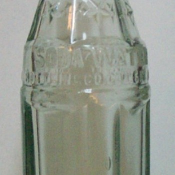 Coca-Cola "Soda Water" Glass Bottle 6oz.