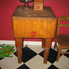 wartime era butcher block