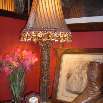 Antique Brass Lamp, The Good and Evil - Lamps