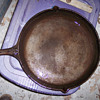CAST IRON SKILLET # 16 UNKNOWN MAKER