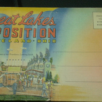 1936-1937 Great Lakes Exposition Postcards - Postcards