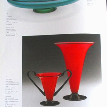 WMF VERSION OF TANGO GLASS: A RARITY - Art Glass