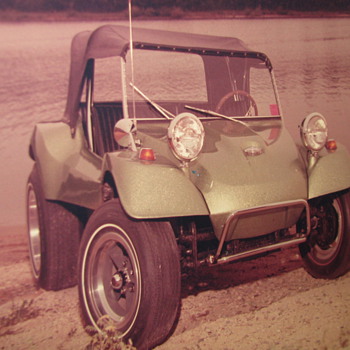 Vintage 8x 10 Photo of VW Dune Buggy