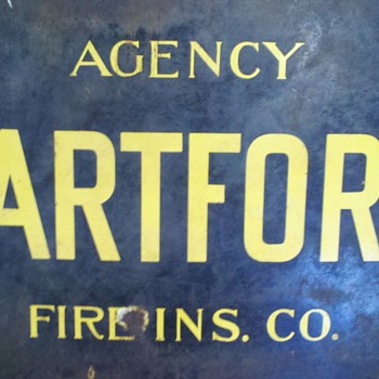 Hartford fire insurance Sign - Signs