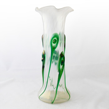 Four unknown ca. 1900 glass vases. Help needed (I) - Art Glass