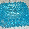 Turquoise Glass Tray