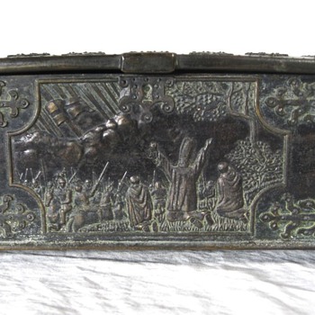 Miniature Bronze Danish Coffer