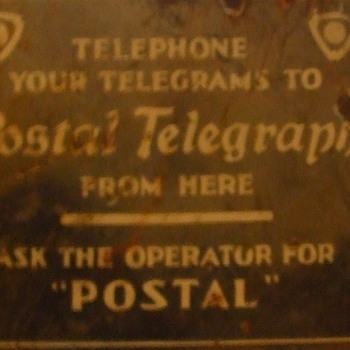 Metal 2 sided sign