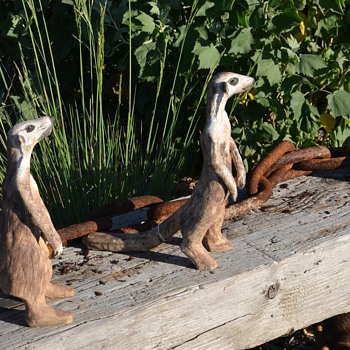Three of My Four Meerkats - Animals