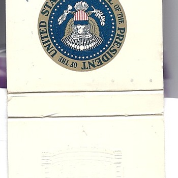 President John F Kennedy Matchbook - Tobacciana