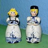 Not so delft salt and pepper shakers