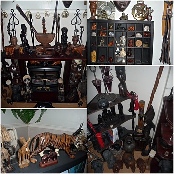 My Dust and Cobweb Collections.....lol