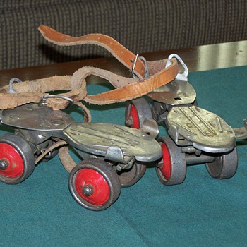 1960's Winchester Steel Roller Skates - Outdoor Sports