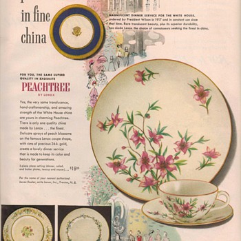 1950 Lenox China Advertisement