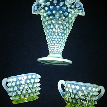 Vaseline / Uranium Glass - Glassware