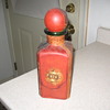 leather covered bottle
