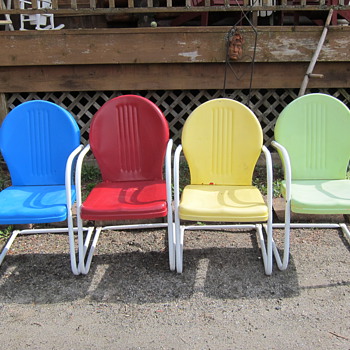 Vintage Patio Chairs - Furniture