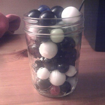 Marbles? Are they old? Value? I need help? :O)