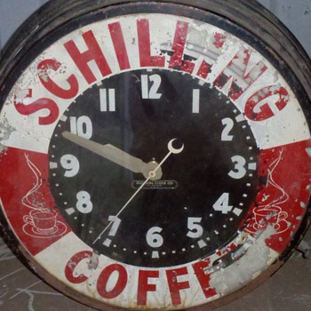 schilling coffee clock