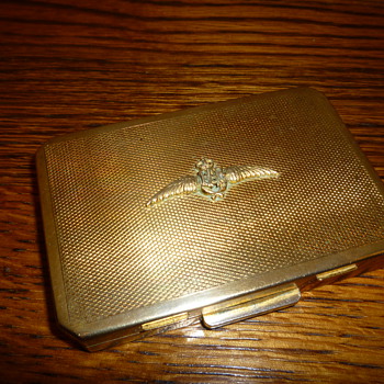 1950's Royal Air Force Stratton Powder Compact - Military and Wartime
